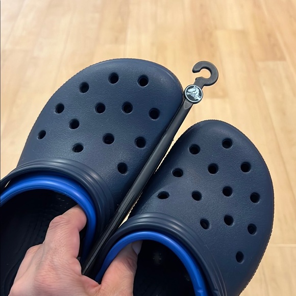 Blue Sandals with Two-Tone Design and Comfort - Picture 7 of 7